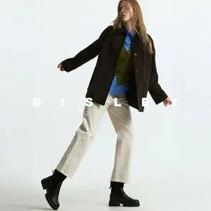 시슬리 양가죽 레이스업 부츠