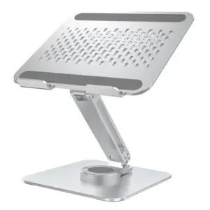 높이 각도 조절 노트북 거치대 360도 회전 메탈 태블릿거치대