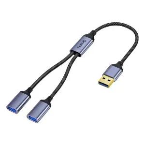 USB A타입 Y자형 연장 케이블 GD14/고속/충전/핸드폰/C/to/타입/휴대폰/충전기/연장선/젠더/충전선/HDMI/데