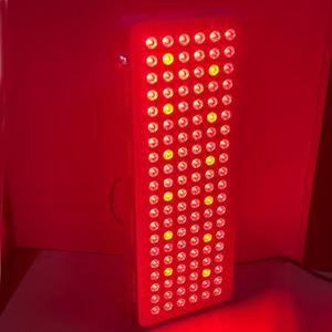 듀얼 칩 600W 적색광 딥 레드 패널 630nm 적외선 램프 LED 식물 성장 꽃 조명