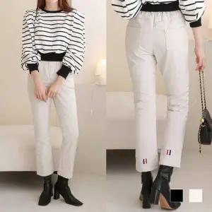 앵클라벨 일자 패딩바지 DM-221121