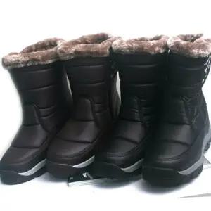 남성 겨울 부츠 아웃도어 스노우 미끄럼방지 남성 방한화 방수 작업화 방지화 미들 털신 안감 보온