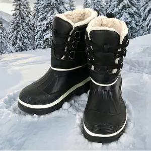 겨울 방수 방한 작업화 따뜻한 털부츠 남녀 공용 털안감 미끄럼방지 프리미엄 부츠