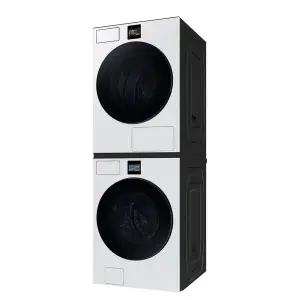 [삼성]전자 비스포크 AI 세탁기+건조기 WF80F2520BDHW 25/20kg 으뜸효율