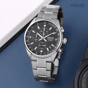 세이코 SSB379P1 크로노그래피 컨셉츄얼 100미터방수 비즈니스 쿼츠 남자 메탈 시계 c