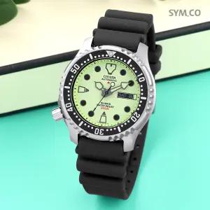 시티즌 NY0040-09W 프로마스터 마린 시리즈 다이버 오토매틱 남자 우레탄 시계 c