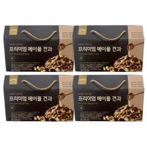 [오하루 자연가득] 프리미엄 메이플 견과 21g x 24개입 4박스 -SDL-