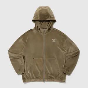 엄브로O. 코듀로이스판 후드집업 브라운 UP423CFTN7MBR