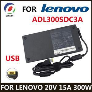 레노버 씽크패드 R9000P ADL300SDC3A SA10R16956용 20V 15A 300W USB 노트북 어댑터 충전기