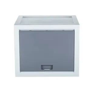 왕자행거 오픈 도어 수납 박스 수납 정리함