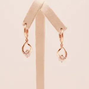 14k 원터치 여신 드롭 귀걸이 OPNIE12696-1