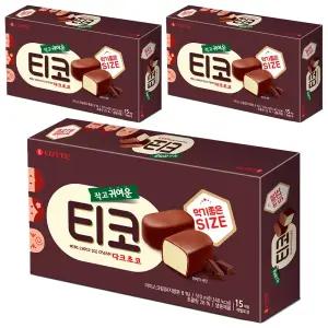 [슈팅냉동] 롯데웰푸드 티코 다크초코, 510ml, 3개