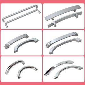 가구손잡이 2구손잡이 싱크대 실버 문고리 서랍