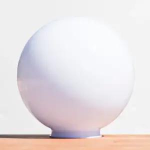 14호 외경 355mm 불투명 PC 글러브 커버 간판 문주 호박등 보안등 글로브 14인치