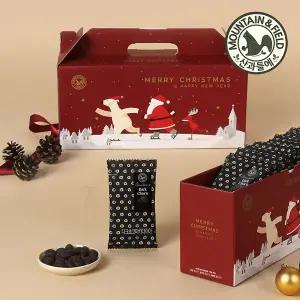 [산과들에] 다크초콜릿 마카다미아 20입 크리스마스 선물세트