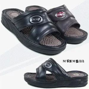 [뮤즈몰] 카니발 / 250~280 국산 말표 남성 건강 지압슬리퍼 사무실 실내 여름 쿠션 사무용 구두 정장 회사 신발