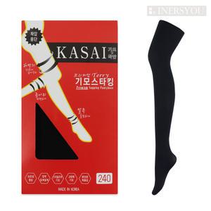 카사이 240D 240데니아 착압 기모 팬티 스타킹 국내제조