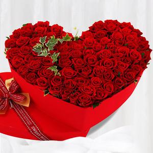 당일 전국 꽃배달 장미꽃 100송이 백송이 선물 B248