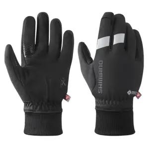 [시마노]윈드스토퍼 프리마로프트 고어텍스 겨울용 기모안감 방한 방풍 자전거긴장갑 터치스크린 호환