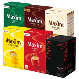 맥심 모카골드 210T 화이트골드 커피믹스 디카페인 카누 오리지날