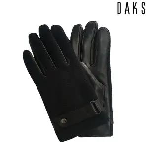 [롯데백화점]닥스 남성 가죽 콤비장갑 GPA312H