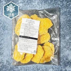 땡스맘 통가슴살치킨패티 1k 냉동안주  닭가슴살