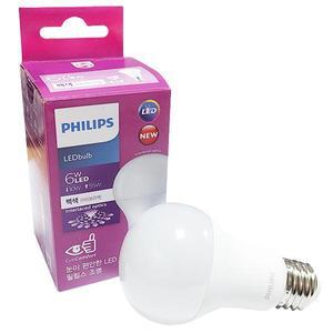 필립스 LED 전구 벌브 6W 해바라기 패턴 (E26)
