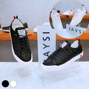 [제이시]제이시 슬림한 남자스니커즈 소가죽 3cm M019