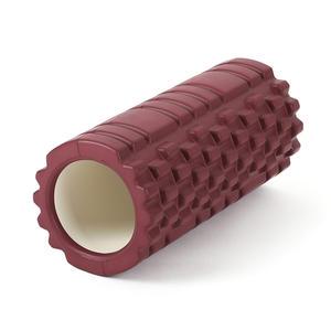 아리프 3D 지압 폼롤러 33cm, 프렌치 버건디, 1개
