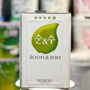 노루페인트 순수100플러스 18L 무광백색 수성내부용페인트