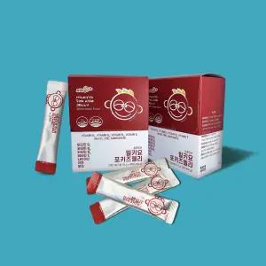 밀키요 [성장기 아이를 위한 종합비타민] 포키즈젤리 1박스(30포) 젤리