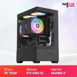 [최종 90만] AMD 라이젠5-5세대 7500F Biostar A620MS-E PNY 지포스 RTX 5060 OC D7 8GB Dual Fan X02