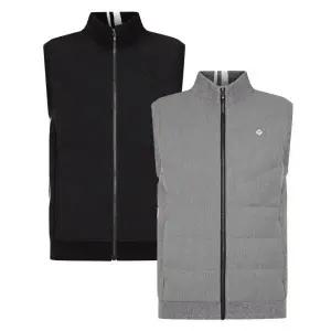 [레노마골프] 남성 캐주얼 방풍 발열 구스 다운 스웨터 베스트 조끼2 RMSVM4207_HDD