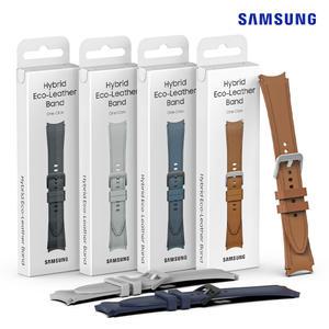 삼성 정품 갤럭시워치6 40mm 44mm 하이브리드 에코 레더 스트랩 S/M