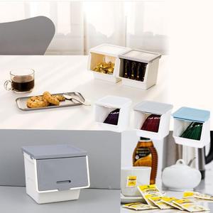 [OFMP519R]탕비실정리함 티백보관함 커피 티백 정리함