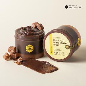 네오젠 리얼 폴리쉬 로얄 허니&슈가 스크럽 210g 1개