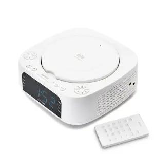 아이리버 IAB60 25년형 LED시계 고속 무선충전 블루투스 CD플레이어 FM 시계 알람 취침예약 블루투스인아웃