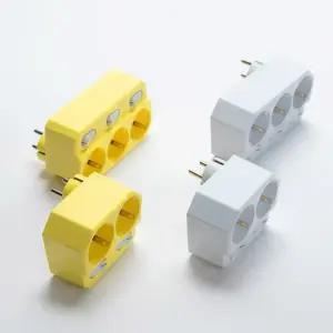 [아이정] 더좋은 회전형 멀티탭 2구 3구 개별 스위치 콘센트