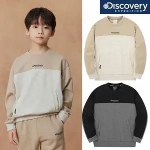 [디스커버리키즈](타임스퀘어점패션관)[정상가 79,000원] 겨울에 입기 좋은 기모 맨투맨 DKTR52046