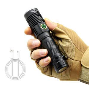 하이맥스 LED후레쉬 휴대용랜턴 초강력 C타입 충전식 18650 손전등 LS20 단품구성