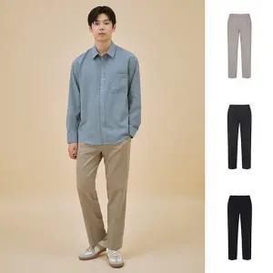 [폴햄](광주신세계) 남성) 스트레치 세미와이드 밴딩 슬랙스 (PHE3PP1033)