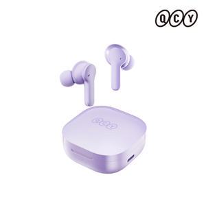 QCY T13 APP 무선 블루투스이어폰 ENC 노이즈캔슬링 퍼플