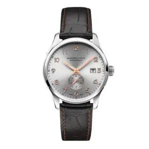 해밀턴 해밀턴 남성 가죽 시계 재즈마스터 스몰세컨H42515555