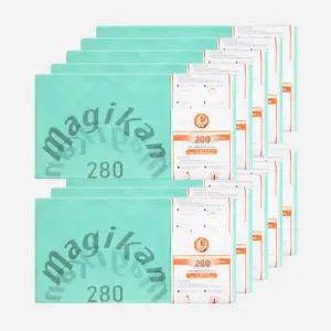 [매직롤] 매직캔 정품 3겹 리필 그린 로고 280R5G 리필봉투 5롤 휴지통 (M280 M280NS MJ280 MH280) 전용 쓰