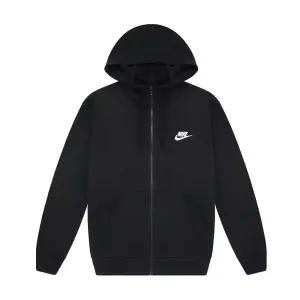 나이키 NSW 클럽 프렌치테리 후드집업 블랙 BV2649-010