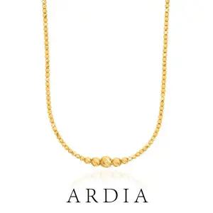 [ARDIA] 아르디아 24K 컷팅볼 텐션 목걸이