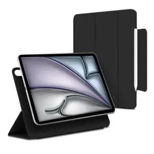 케노 아이패드 에어 11 M2 M3 6세대 7세대 에어4/5세대 10.9 펜슬수납 마그네틱 폴리오케이스 블랙