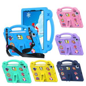 아이패드 10세대 11세대 케이스 애니멀비츠 에바폼 범퍼 갤탭 KC인증 유아 어린이 아동 키즈 스트랩 손잡이 어깨끈 거치대