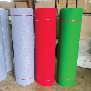 국산 파이론텍스 보급형 레드카펫 행사장 부직포 대량주문 가능