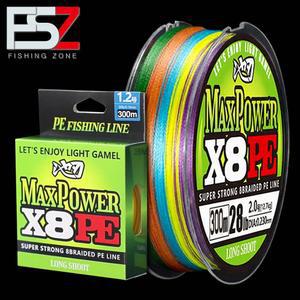 맥스파워 8합사 300m 대용량 낚시줄 0.6호 0.8호 1호 1.5호 2호 3호